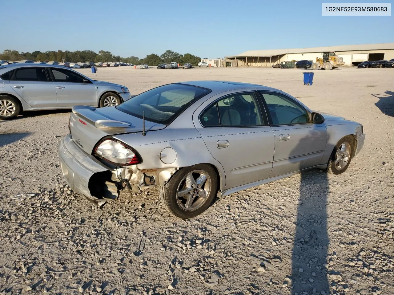 1G2NF52E93M580683 2003 Pontiac Grand Am Se1