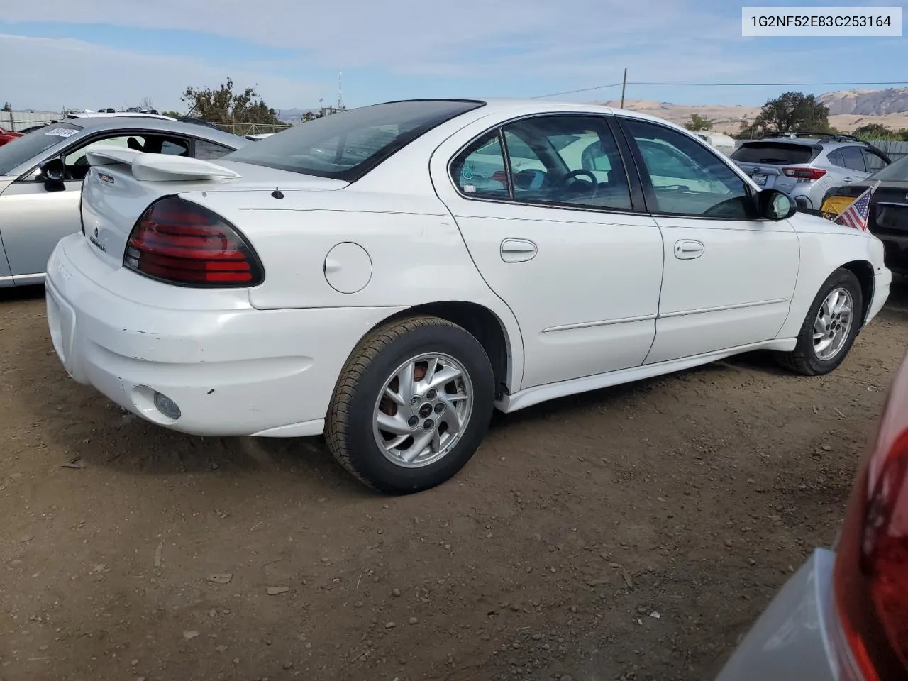 2003 Pontiac Grand Am Se1 VIN: 1G2NF52E83C253164 Lot: 78687754