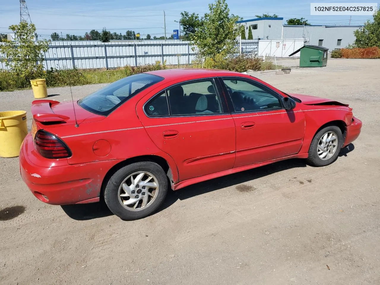 1G2NF52E04C257825 2004 Pontiac Grand Am Se1