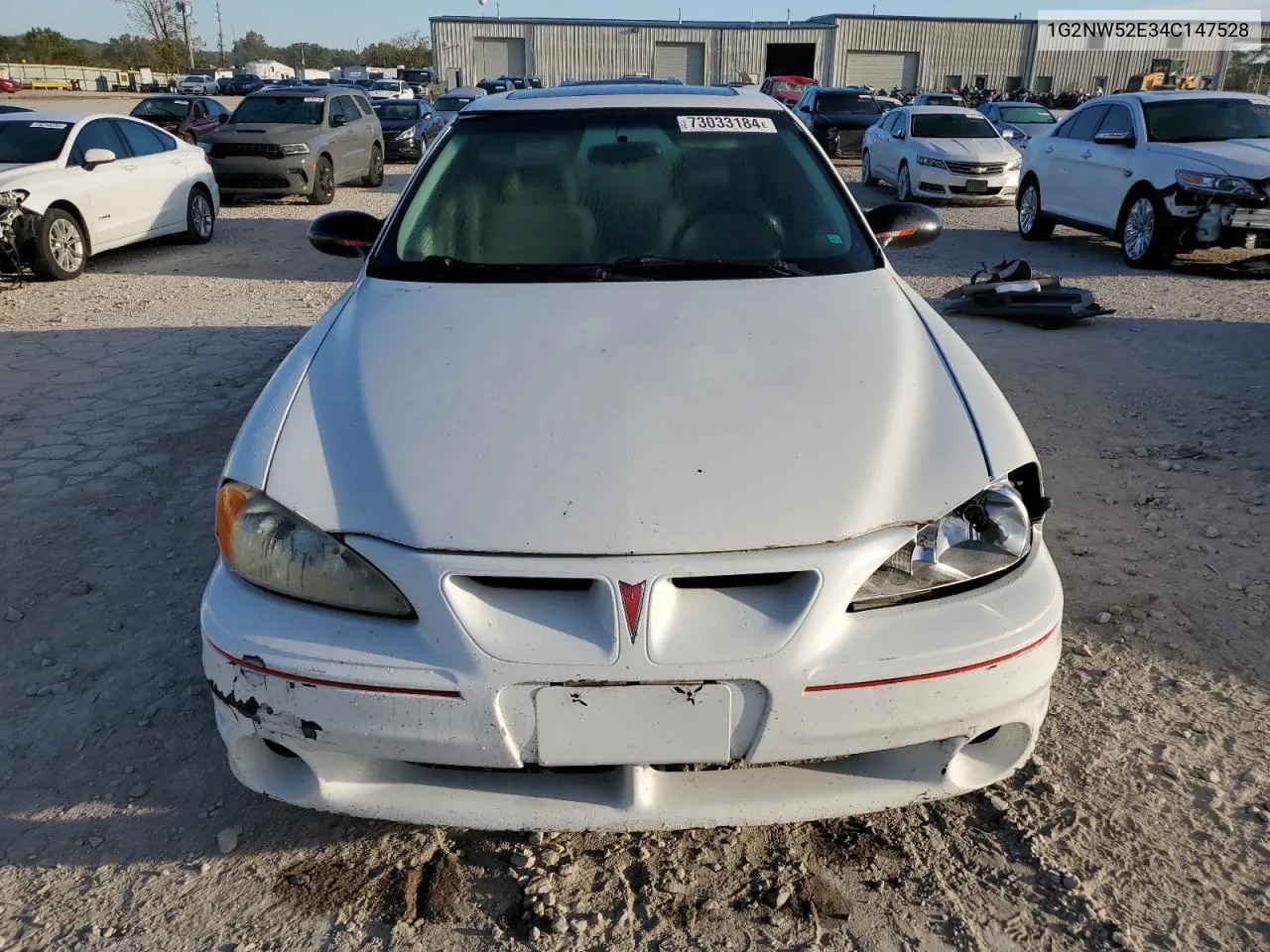 1G2NW52E34C147528 2004 Pontiac Grand Am Gt