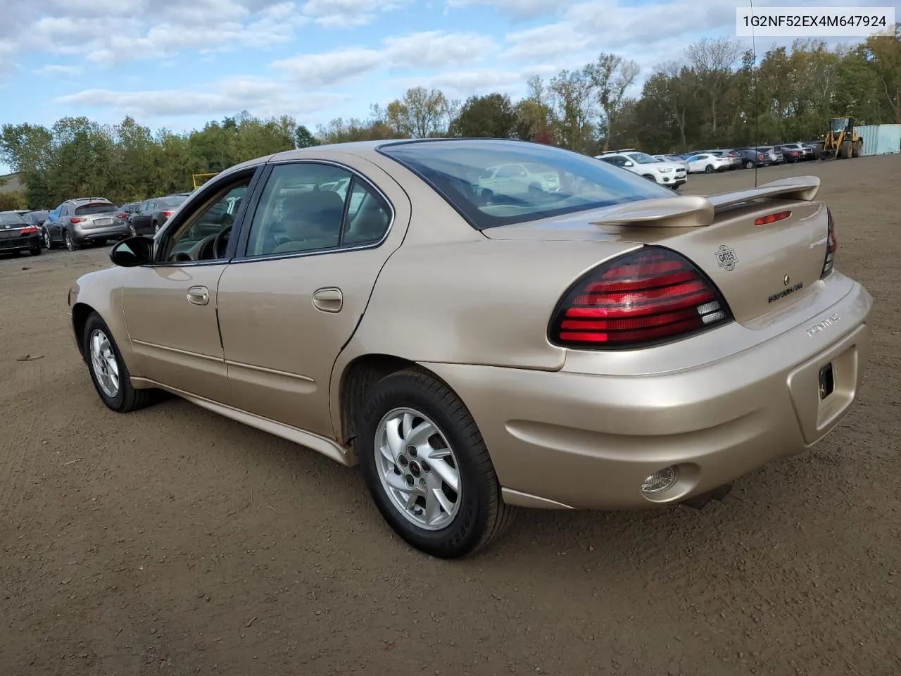 2004 Pontiac Grand Am Se1 VIN: 1G2NF52EX4M647924 Lot: 73215374