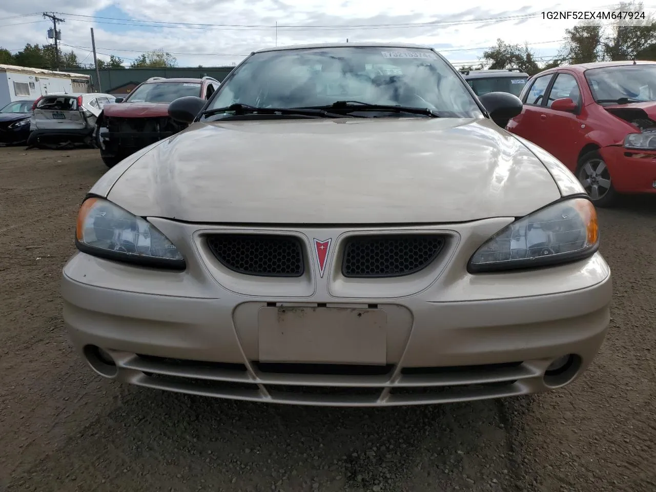 2004 Pontiac Grand Am Se1 VIN: 1G2NF52EX4M647924 Lot: 73215374