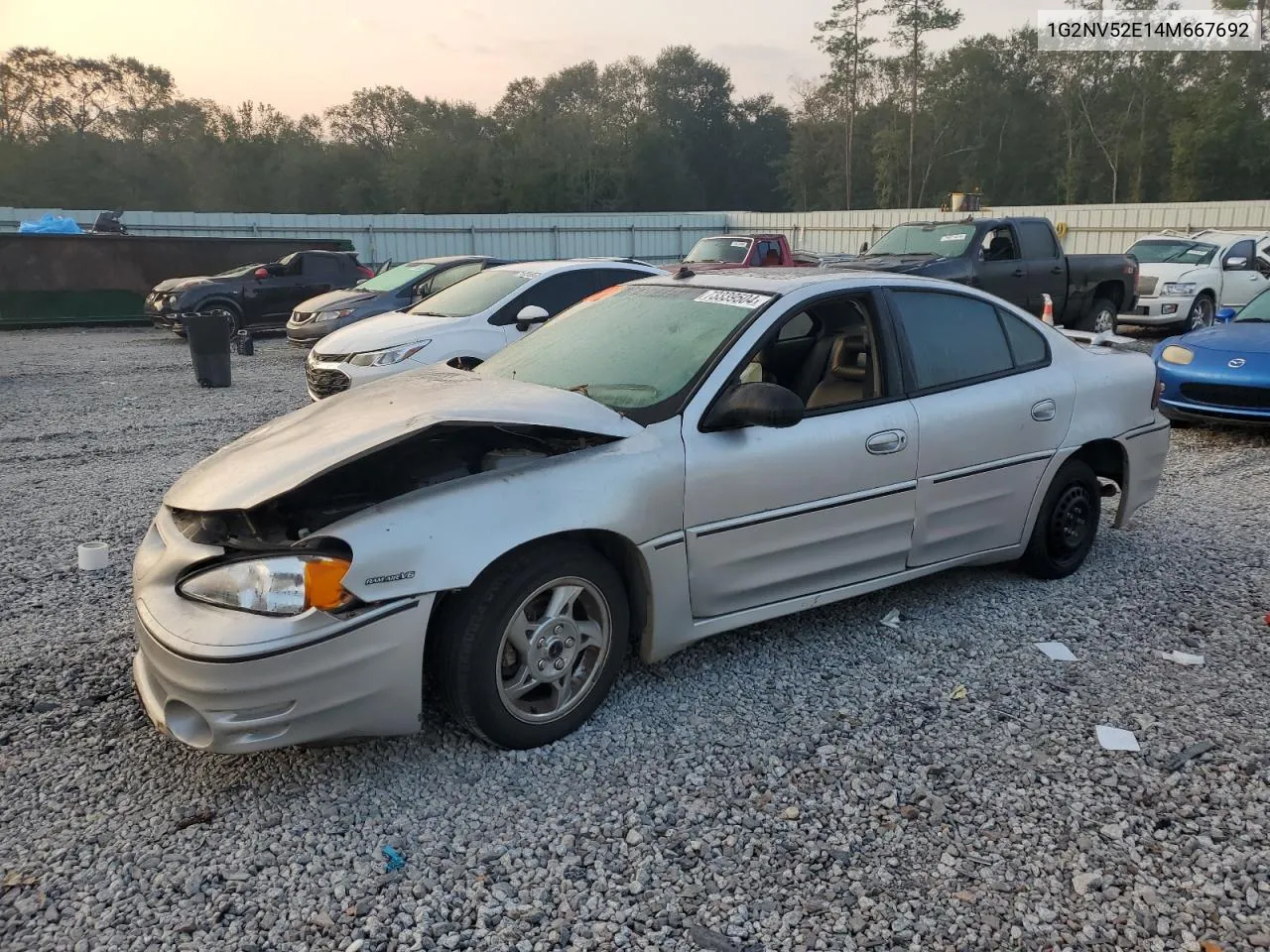 2004 Pontiac Grand Am Gt1 VIN: 1G2NV52E14M667692 Lot: 73339504