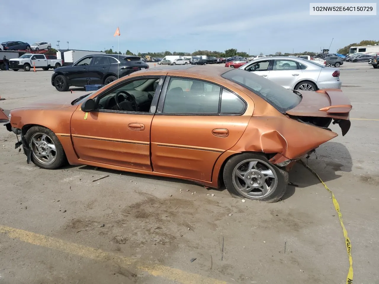 2004 Pontiac Grand Am Gt VIN: 1G2NW52E64C150729 Lot: 75046284