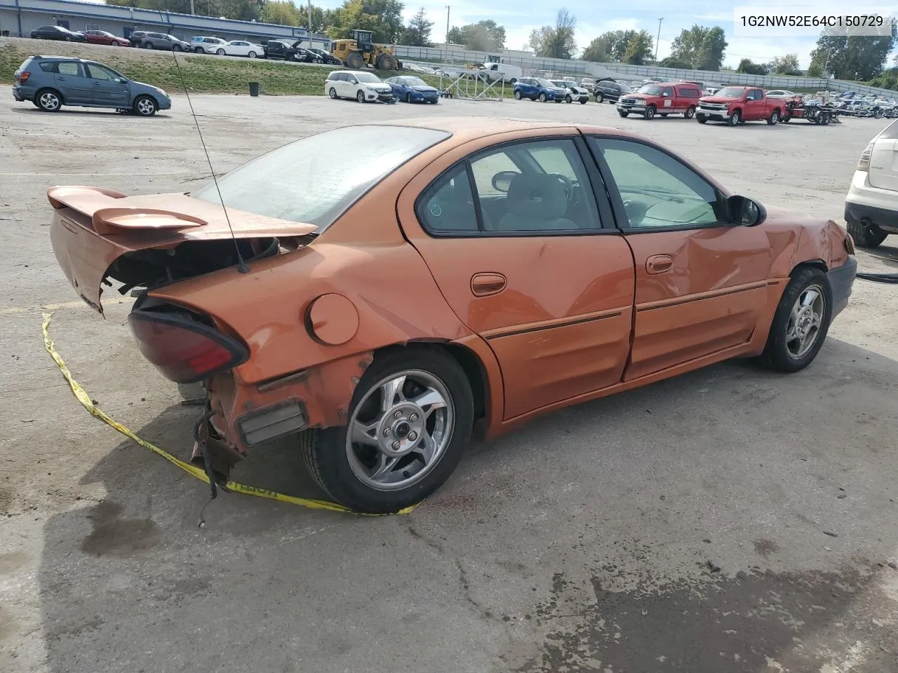 2004 Pontiac Grand Am Gt VIN: 1G2NW52E64C150729 Lot: 75046284