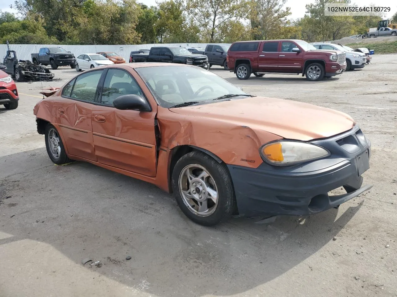 2004 Pontiac Grand Am Gt VIN: 1G2NW52E64C150729 Lot: 75046284