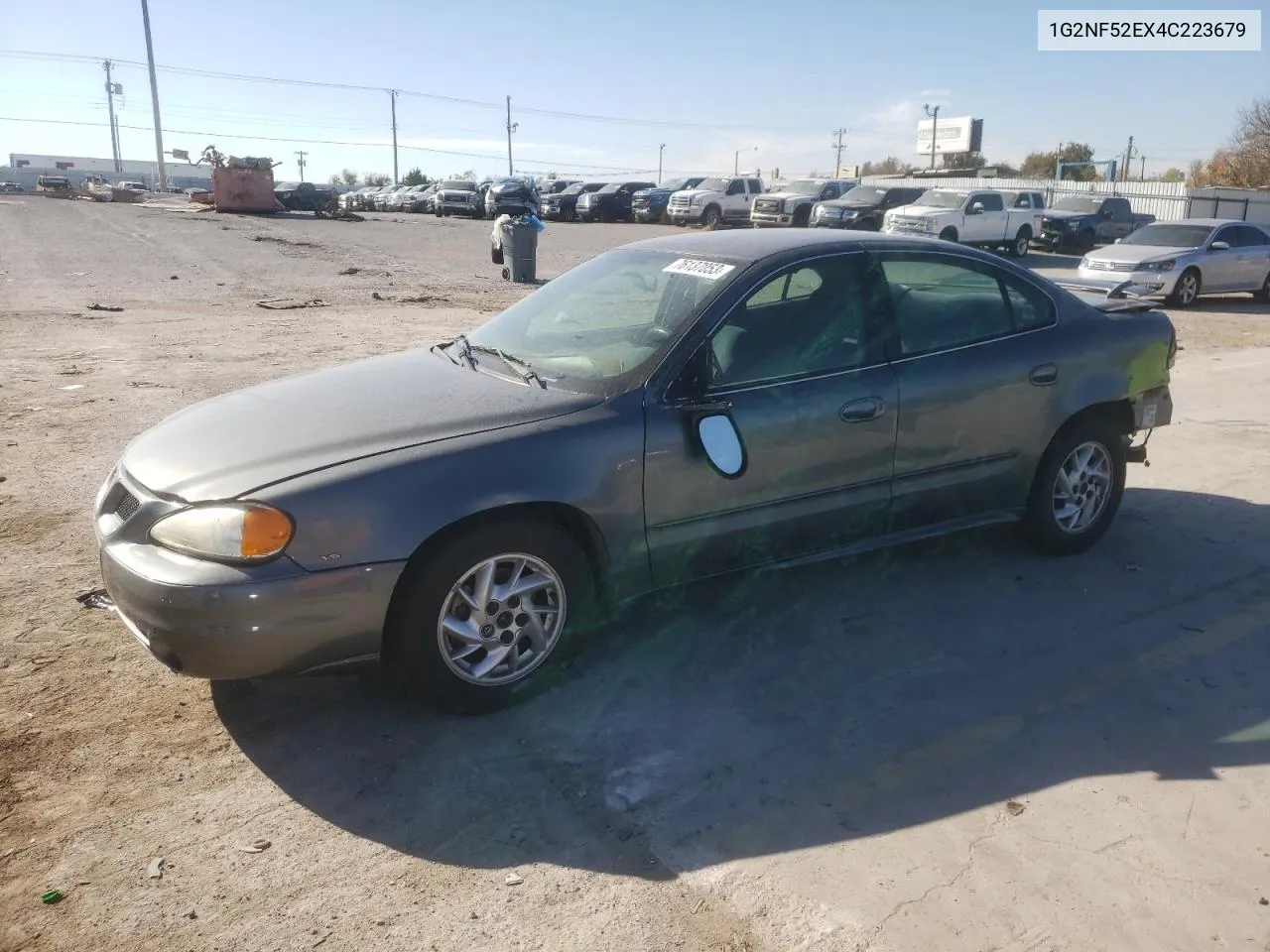 2004 Pontiac Grand Am Se1 VIN: 1G2NF52EX4C223679 Lot: 76137053