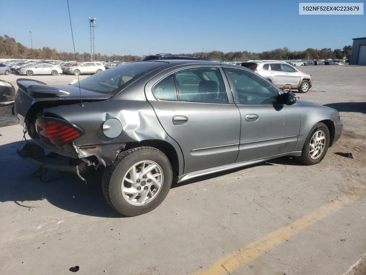 2004 Pontiac Grand Am Se1 VIN: 1G2NF52EX4C223679 Lot: 76137053