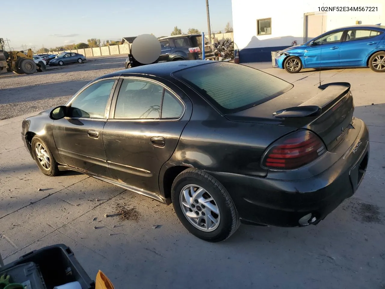 2004 Pontiac Grand Am Se1 VIN: 1G2NF52E34M567221 Lot: 77383274