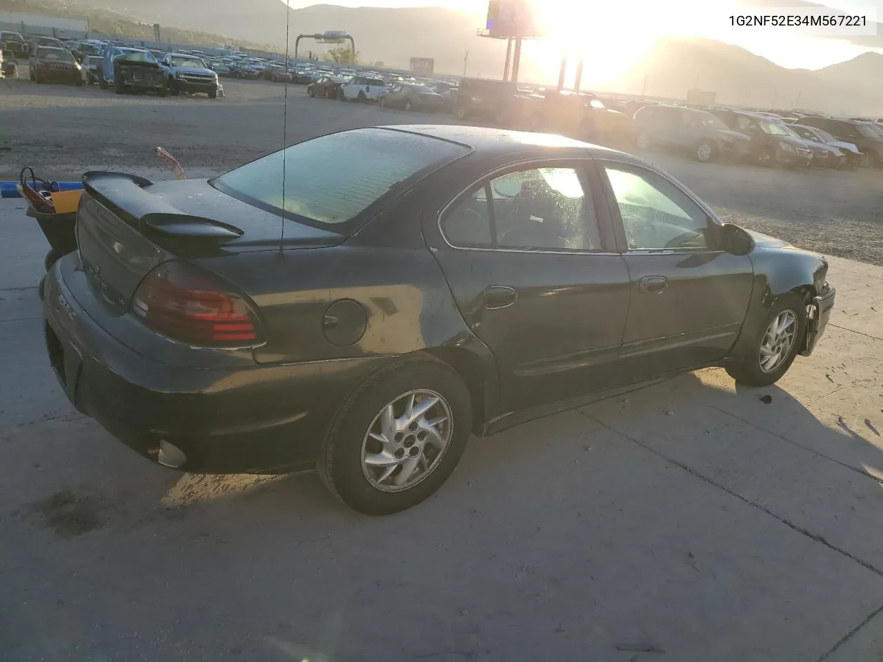 2004 Pontiac Grand Am Se1 VIN: 1G2NF52E34M567221 Lot: 77383274