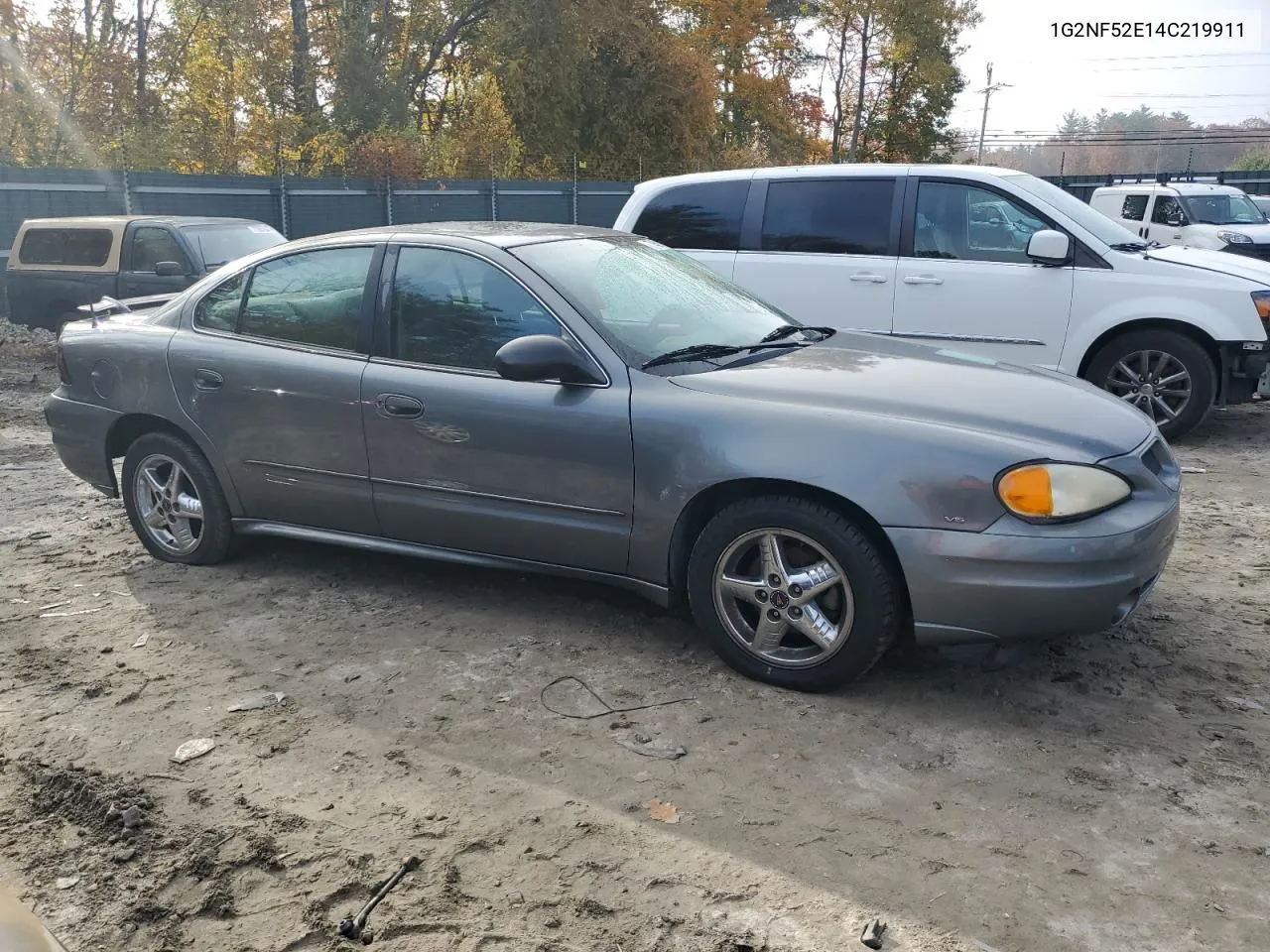 2004 Pontiac Grand Am Se1 VIN: 1G2NF52E14C219911 Lot: 77460124