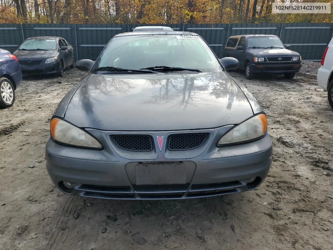 2004 Pontiac Grand Am Se1 VIN: 1G2NF52E14C219911 Lot: 77460124