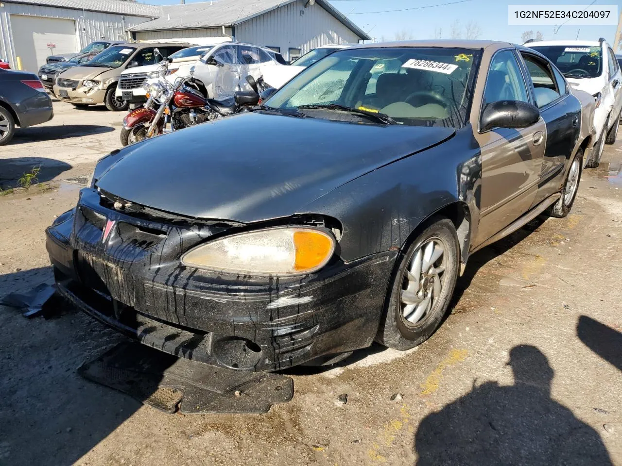 2004 Pontiac Grand Am Se1 VIN: 1G2NF52E34C204097 Lot: 78286344