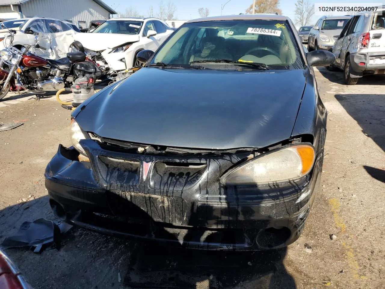 2004 Pontiac Grand Am Se1 VIN: 1G2NF52E34C204097 Lot: 78286344