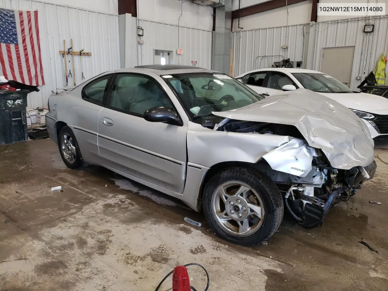 2005 Pontiac Grand Am Gt VIN: 1G2NW12E15M114080 Lot: 69107474