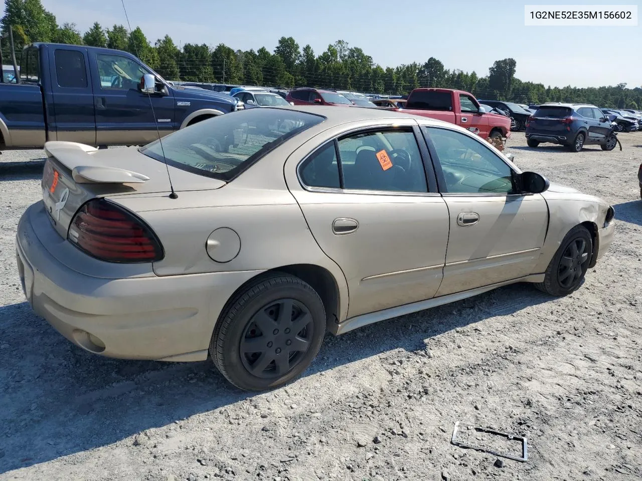 2005 Pontiac Grand Am Se VIN: 1G2NE52E35M156602 Lot: 69580234