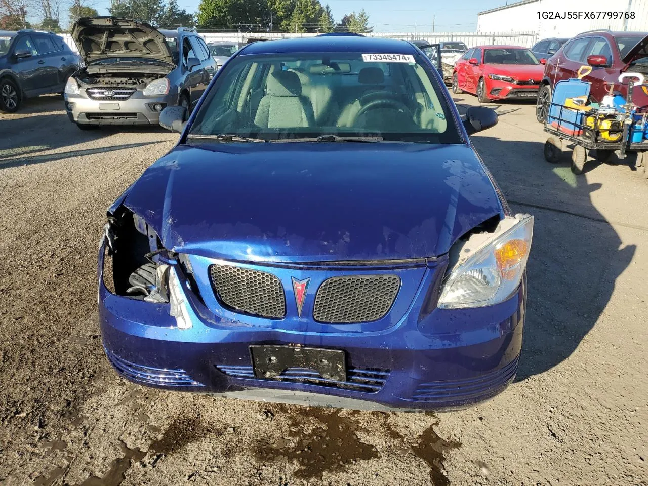 2006 Pontiac Pursuit VIN: 1G2AJ55FX67799768 Lot: 73345474