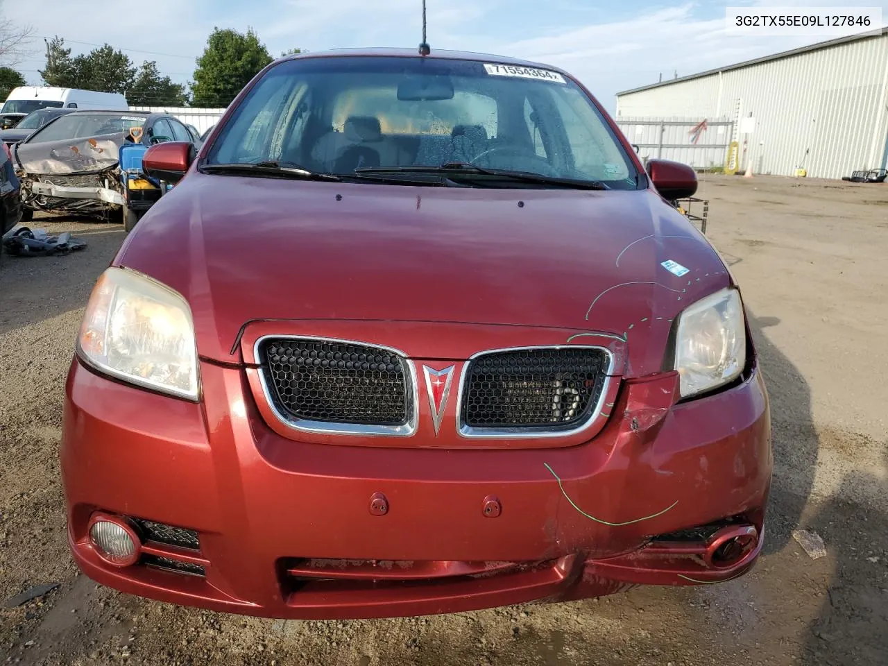 2009 Pontiac G3 Wave Se VIN: 3G2TX55E09L127846 Lot: 71554364