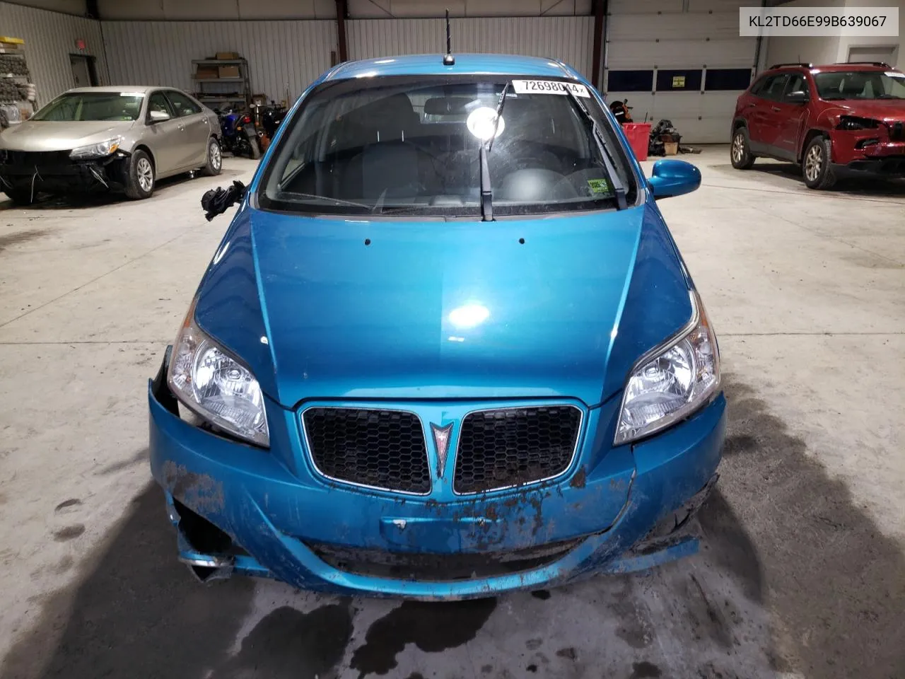 2009 Pontiac G3 VIN: KL2TD66E99B639067 Lot: 72698044