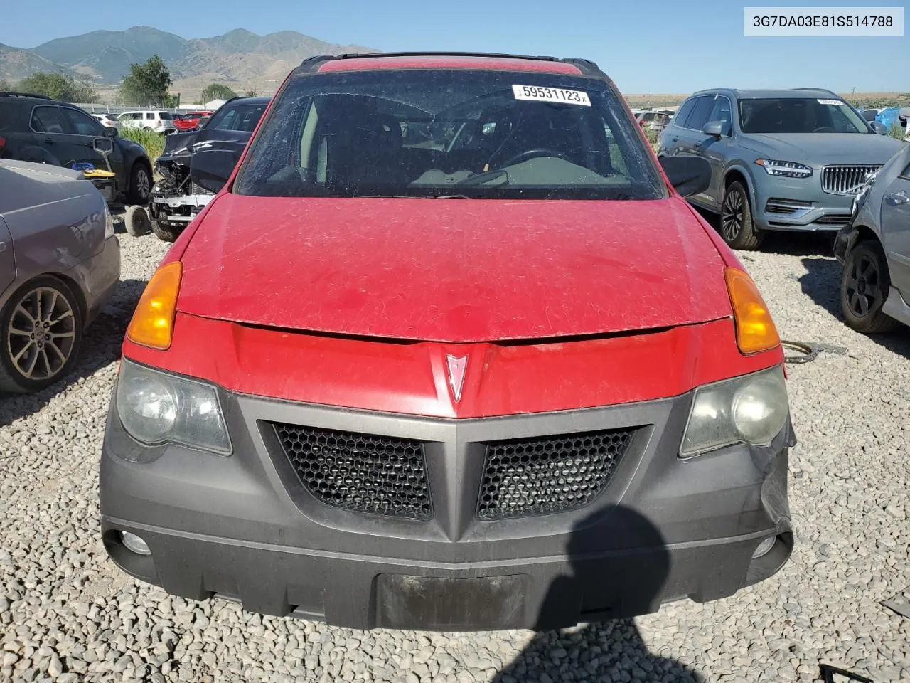 3G7DA03E81S514788 2001 Pontiac Aztek