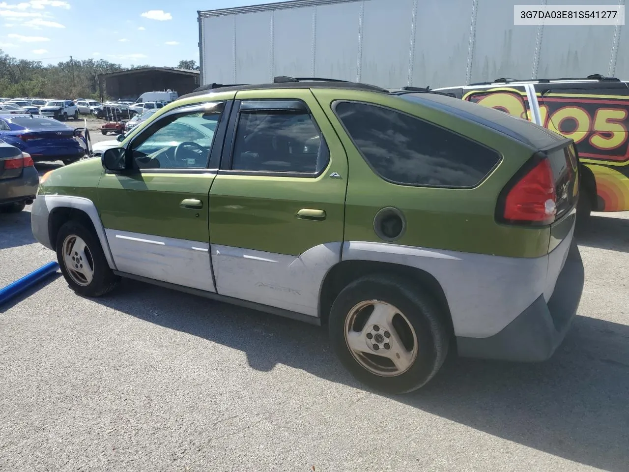 2001 Pontiac Aztek VIN: 3G7DA03E81S541277 Lot: 75091204