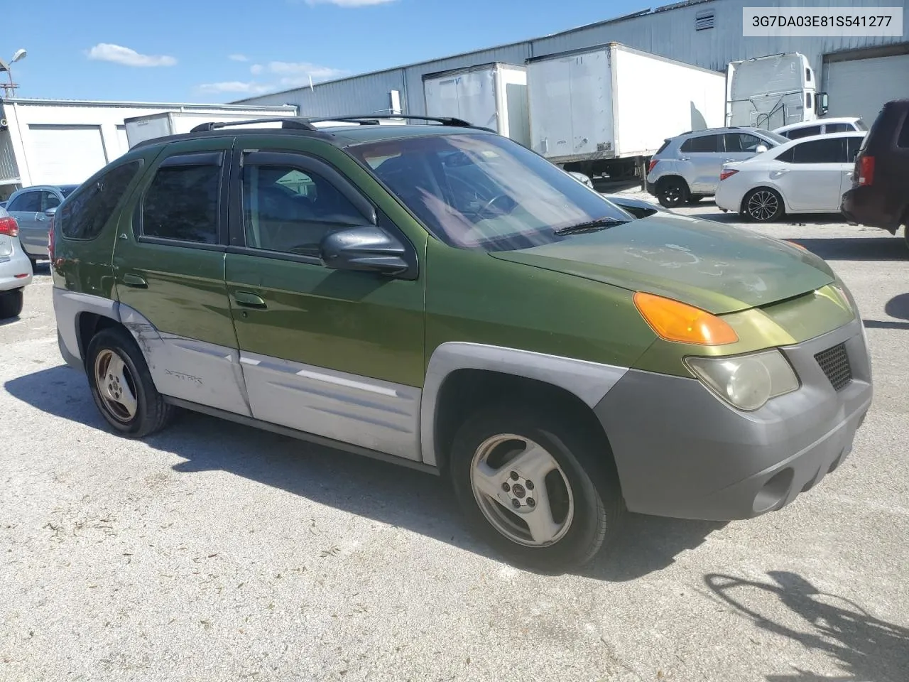 2001 Pontiac Aztek VIN: 3G7DA03E81S541277 Lot: 75091204