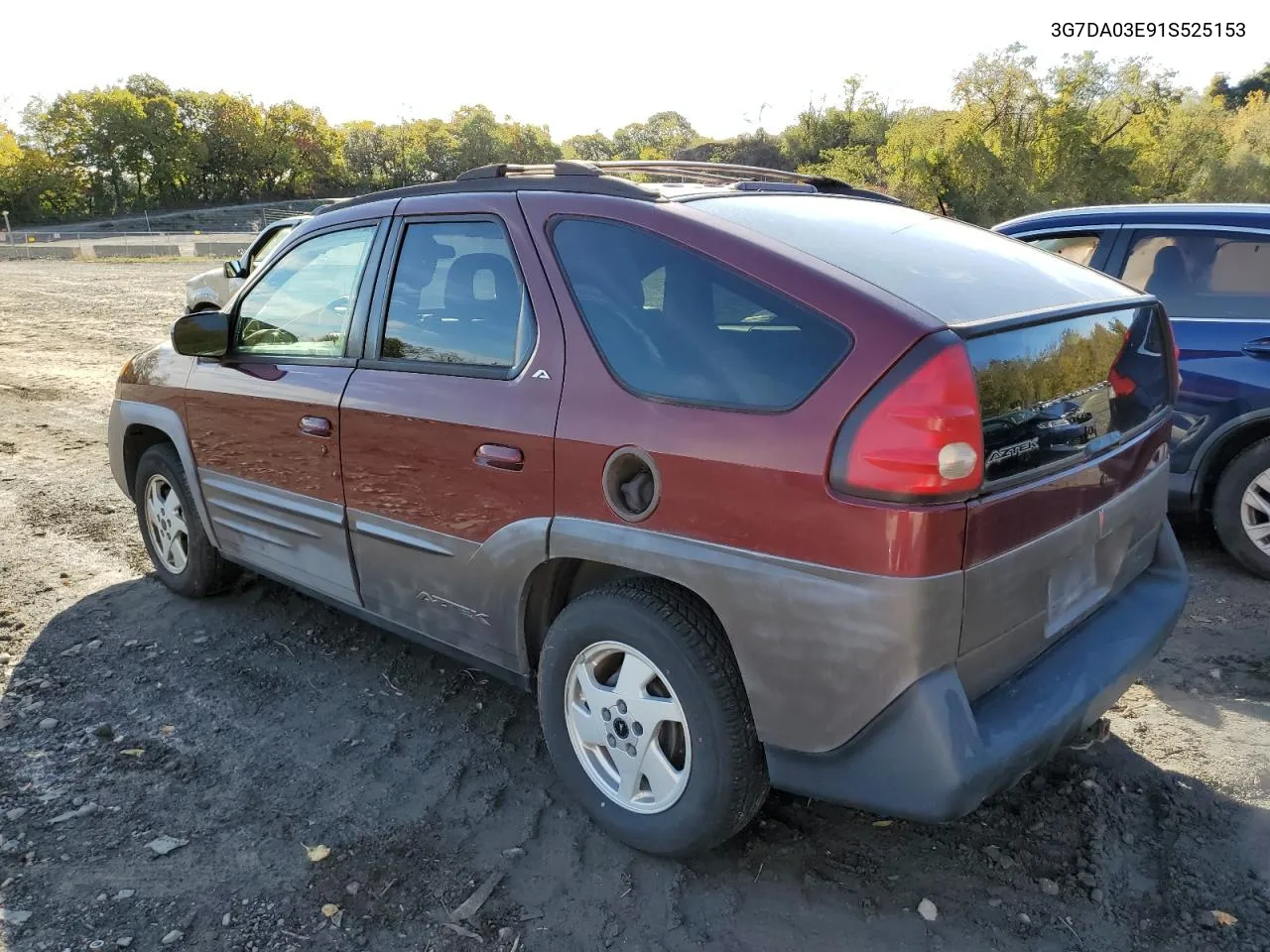 2001 Pontiac Aztek VIN: 3G7DA03E91S525153 Lot: 75873964