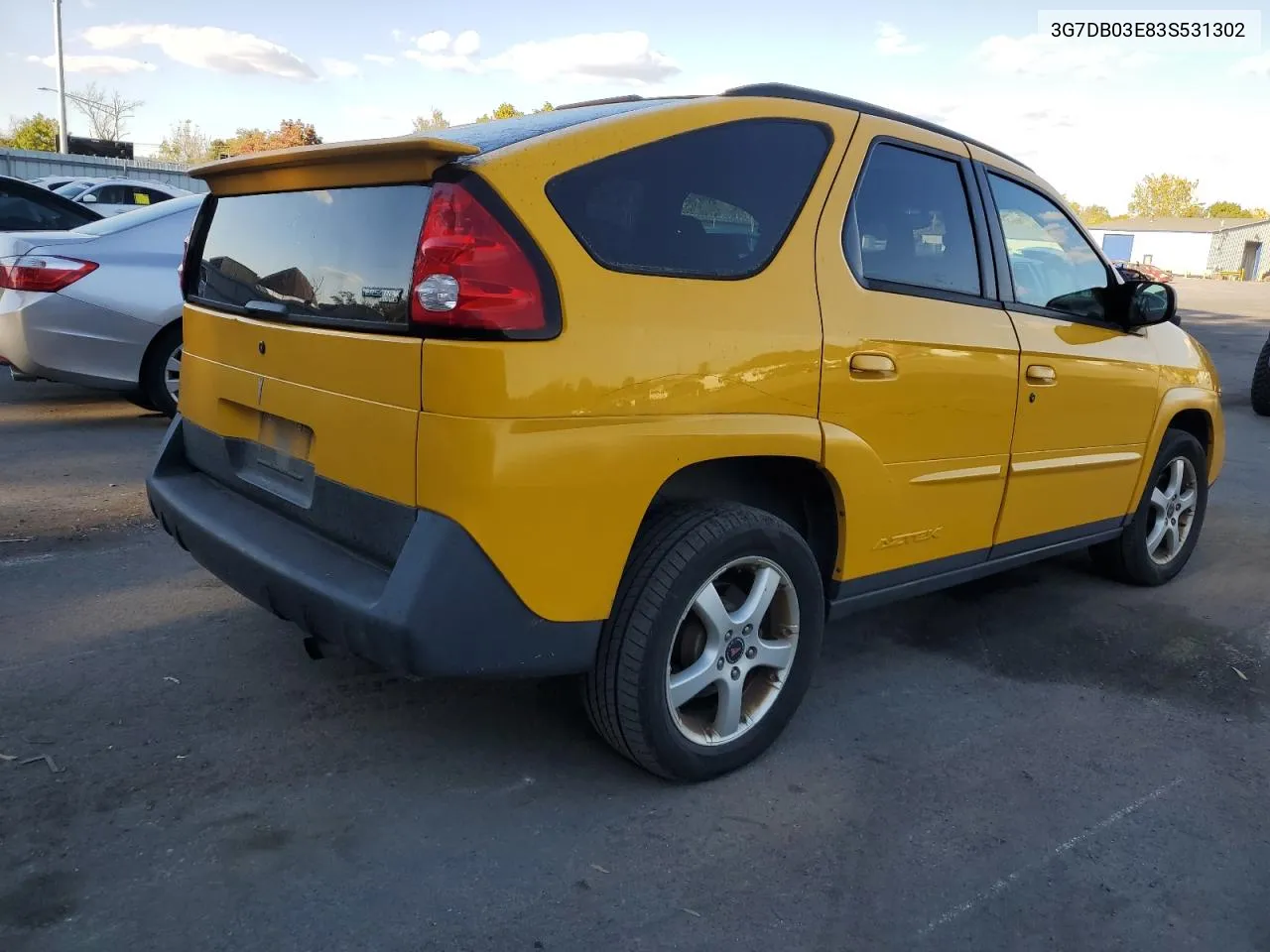 2003 Pontiac Aztek VIN: 3G7DB03E83S531302 Lot: 75401444