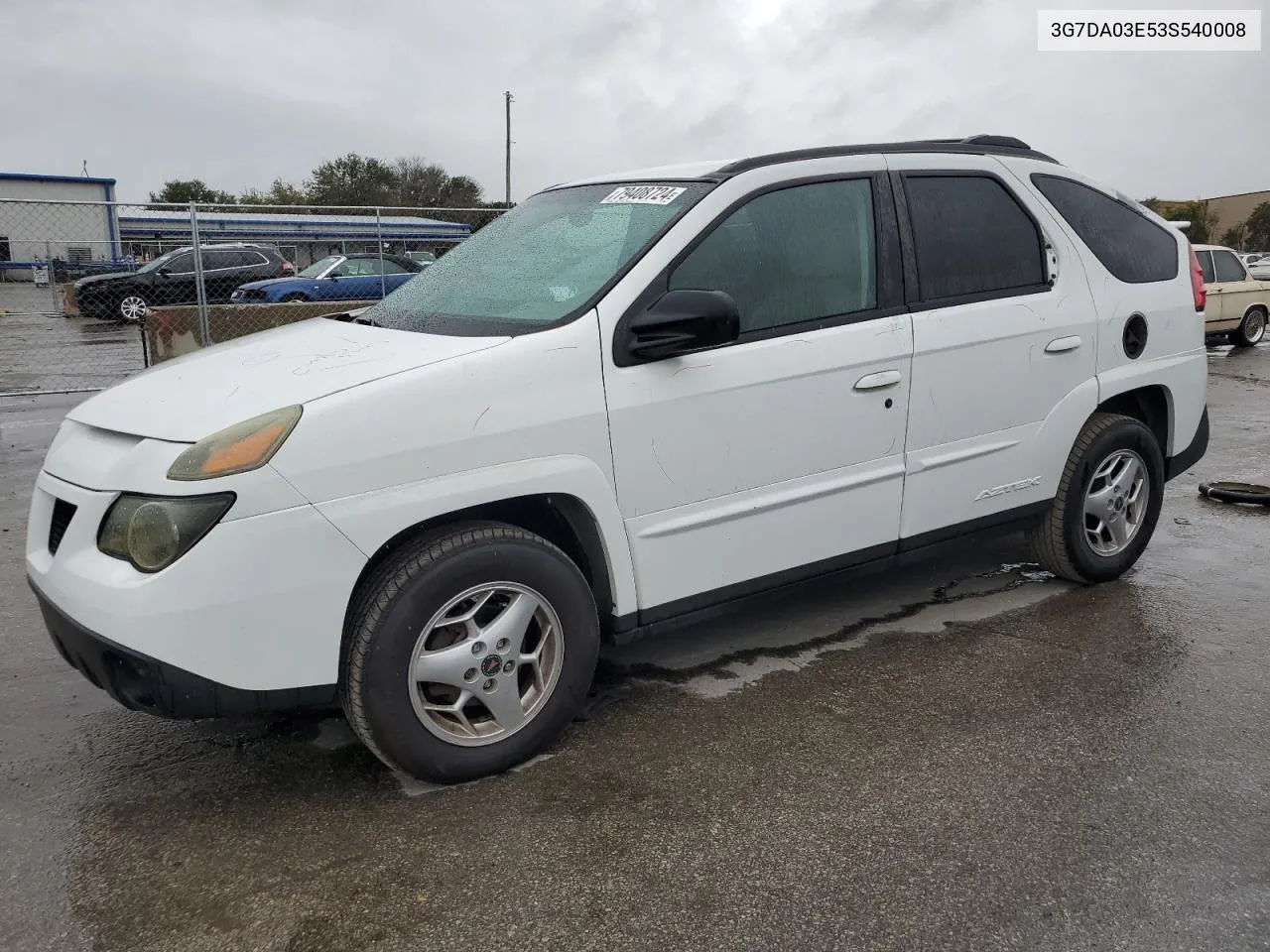 2003 Pontiac Aztek VIN: 3G7DA03E53S540008 Lot: 79408724