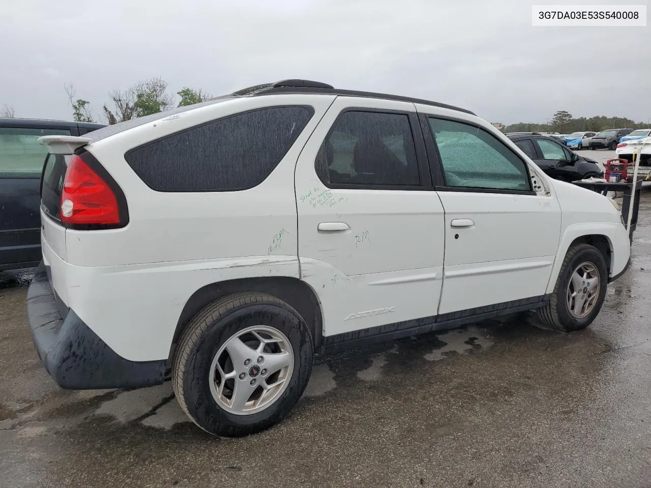 2003 Pontiac Aztek VIN: 3G7DA03E53S540008 Lot: 79408724