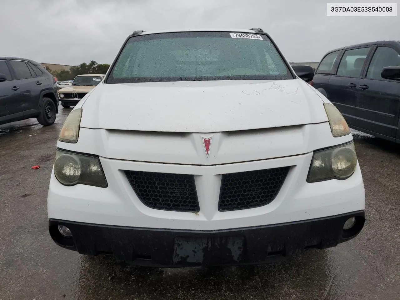 2003 Pontiac Aztek VIN: 3G7DA03E53S540008 Lot: 79408724