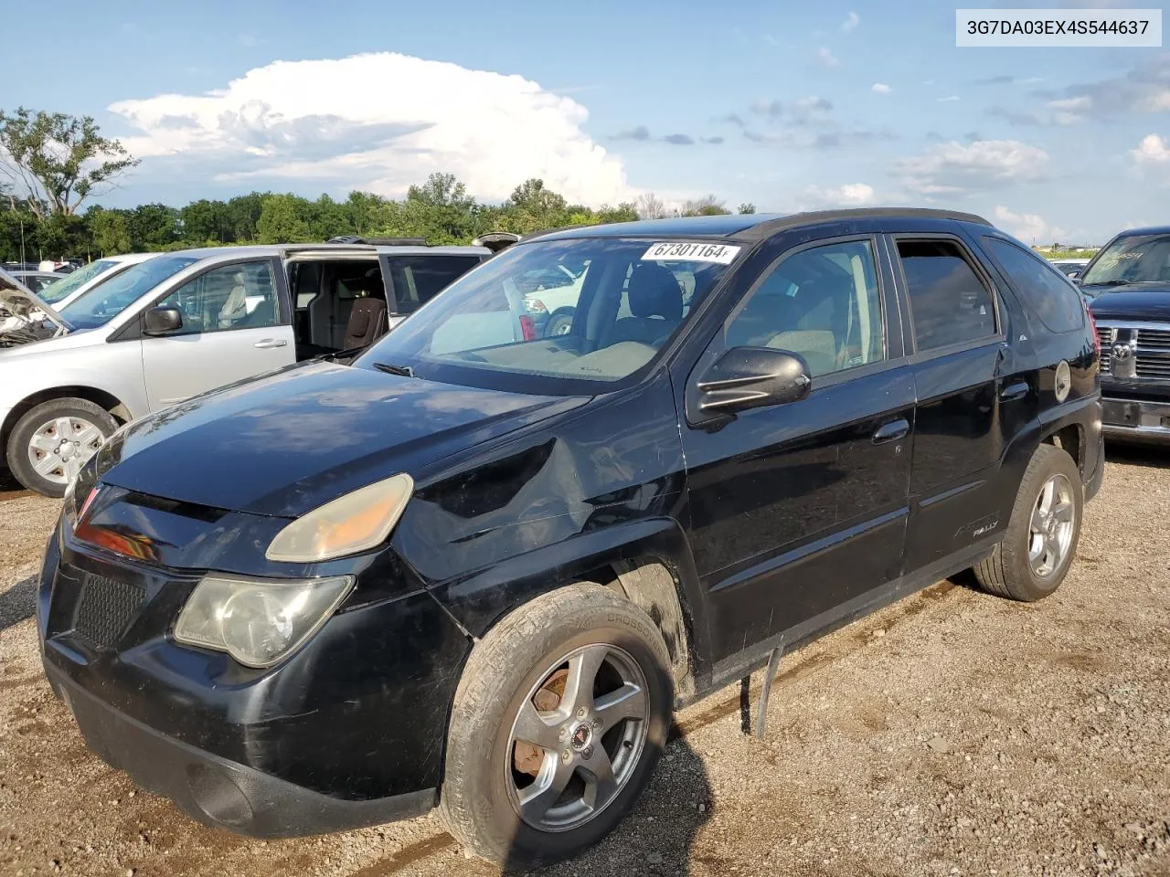 2004 Pontiac Aztek VIN: 3G7DA03EX4S544637 Lot: 67301164