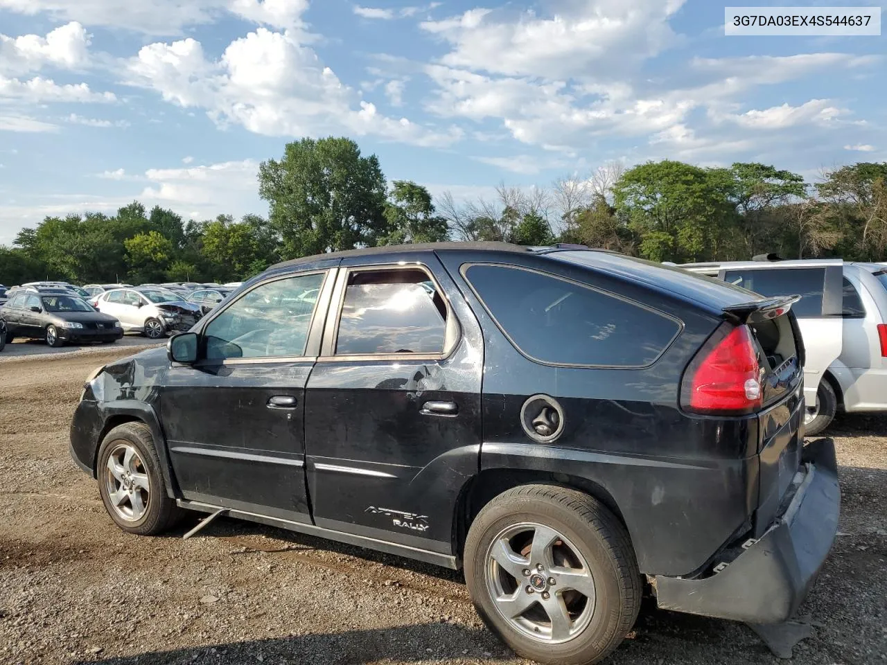 2004 Pontiac Aztek VIN: 3G7DA03EX4S544637 Lot: 67301164