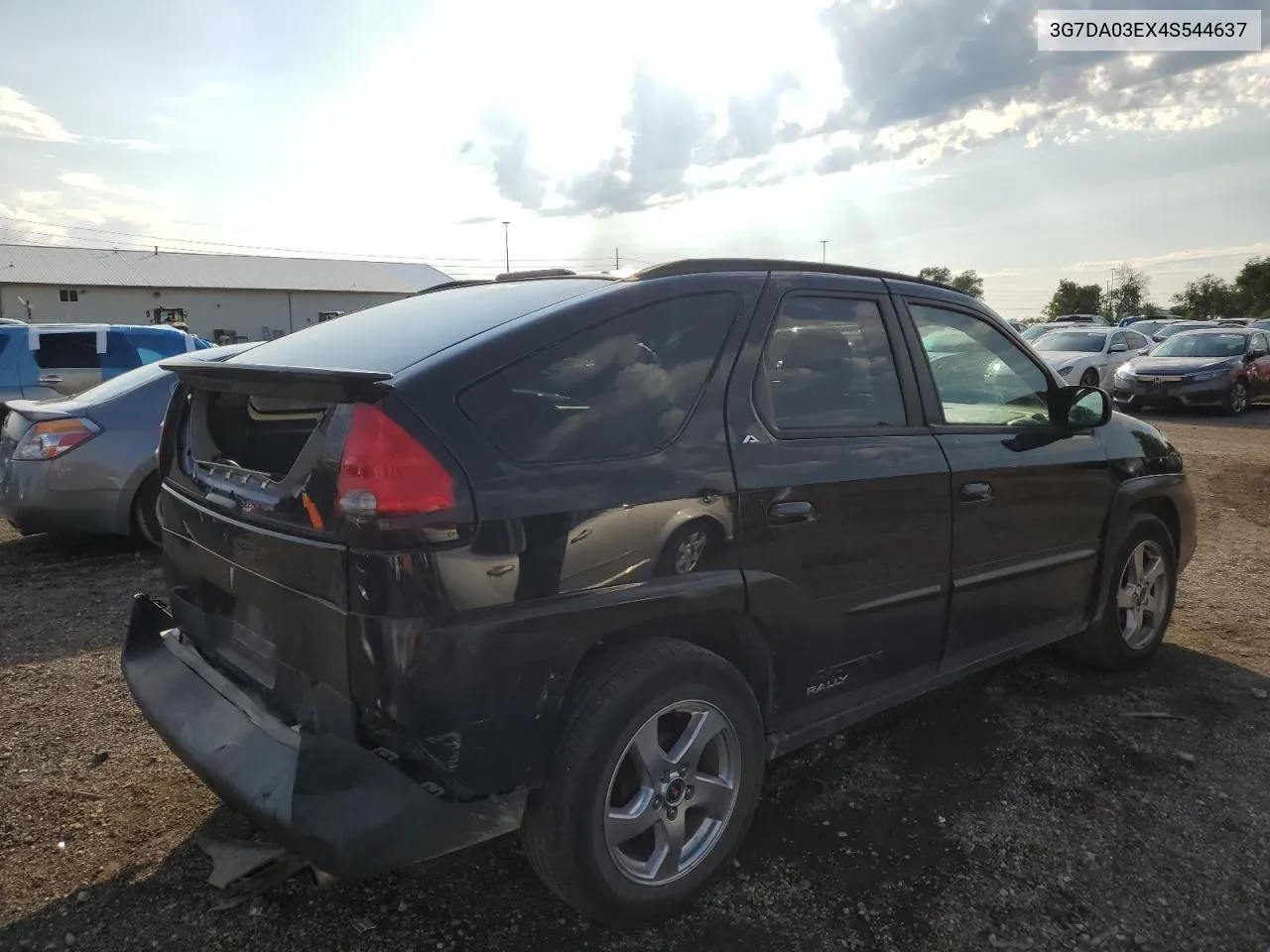 2004 Pontiac Aztek VIN: 3G7DA03EX4S544637 Lot: 67301164