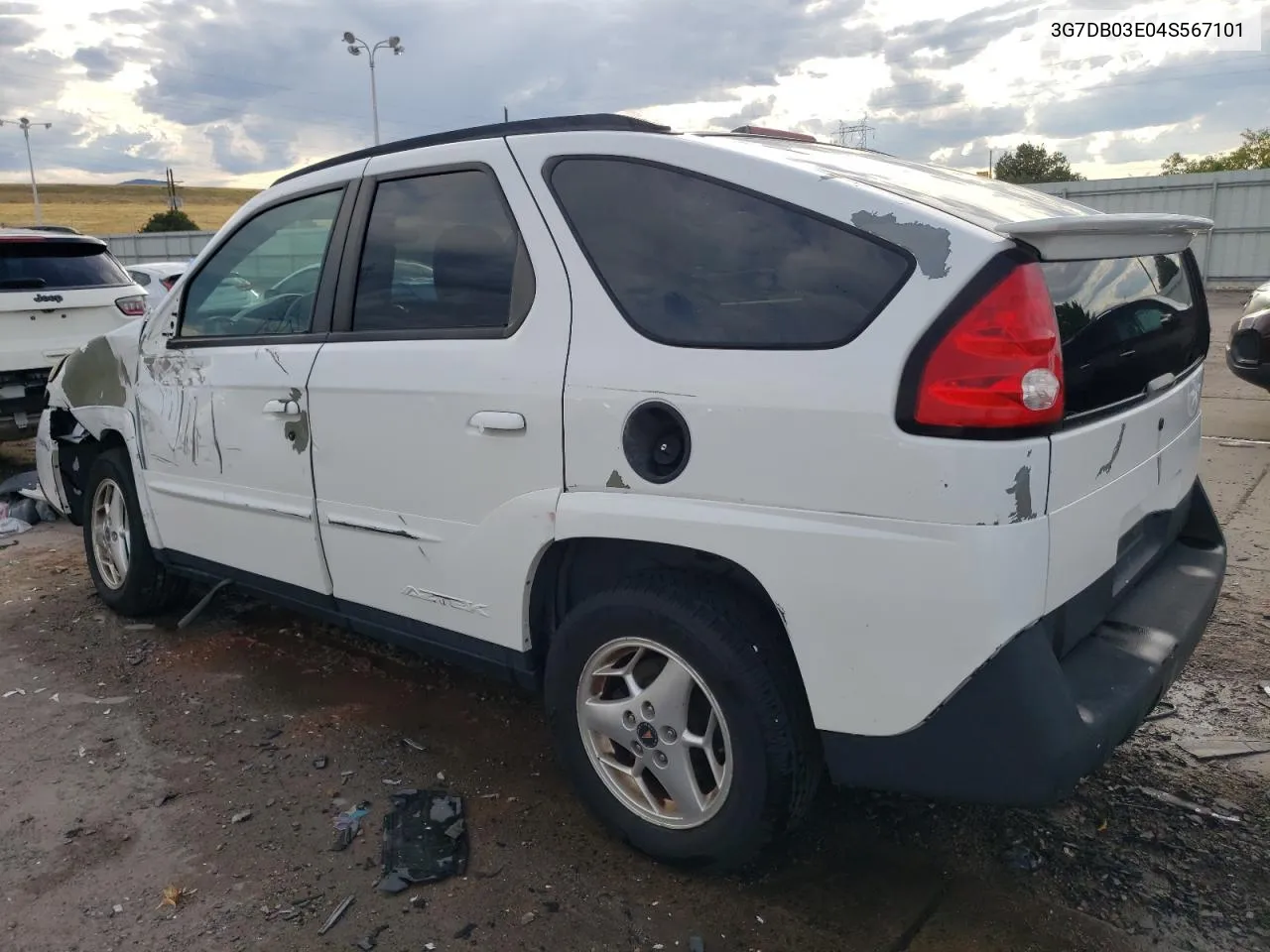 2004 Pontiac Aztek VIN: 3G7DB03E04S567101 Lot: 69438444