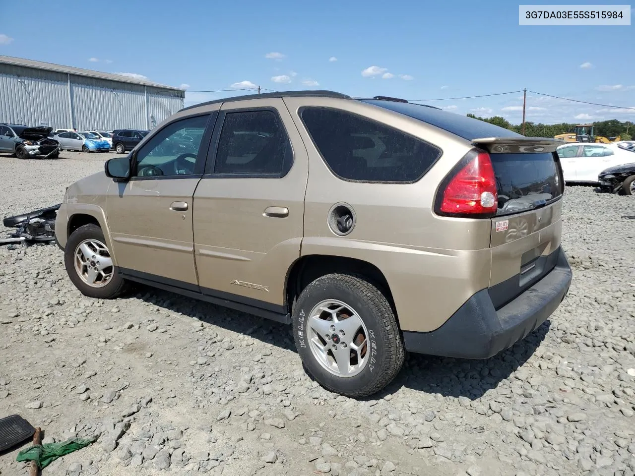 2005 Pontiac Aztek VIN: 3G7DA03E55S515984 Lot: 70289694