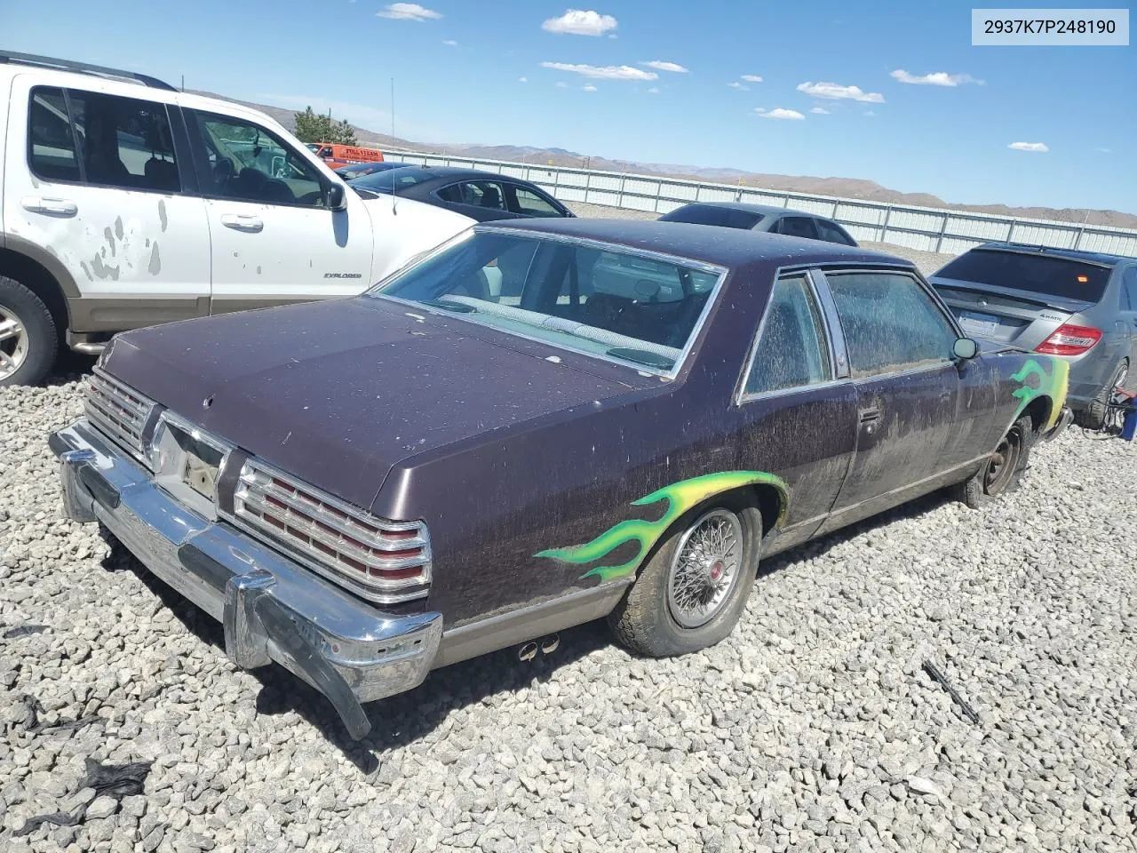 1977 Pontiac Bonevll Se VIN: 2937K7P248190 Lot: 70600444