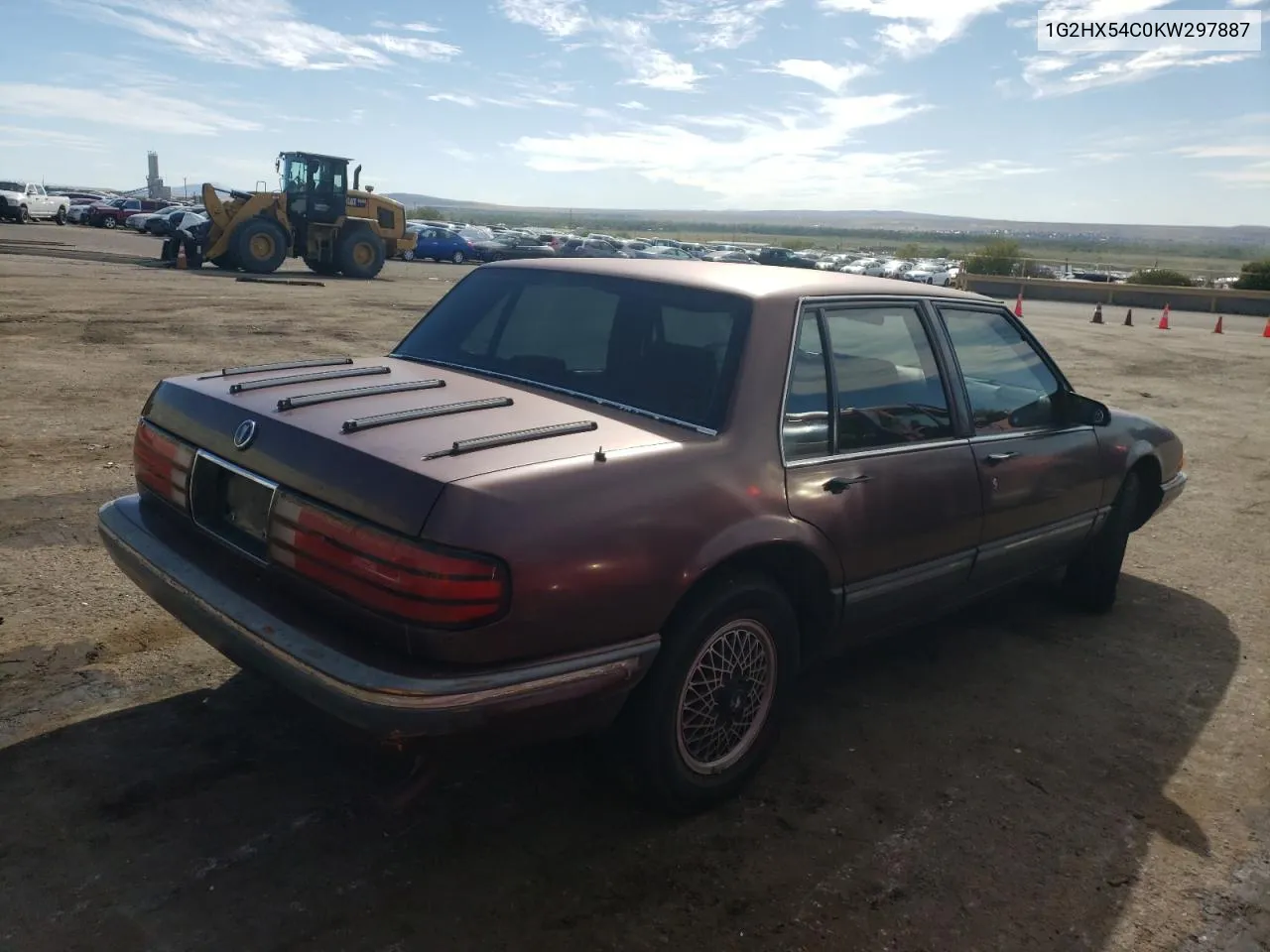 1989 Pontiac Bonneville Le VIN: 1G2HX54C0KW297887 Lot: 72459844