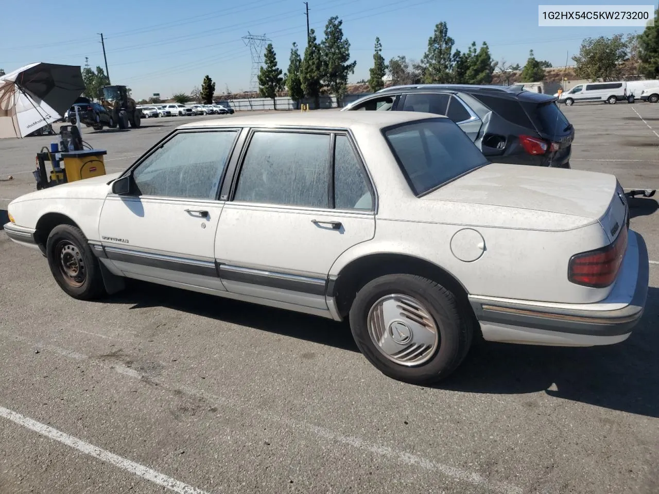 1989 Pontiac Bonneville Le VIN: 1G2HX54C5KW273200 Lot: 75237524