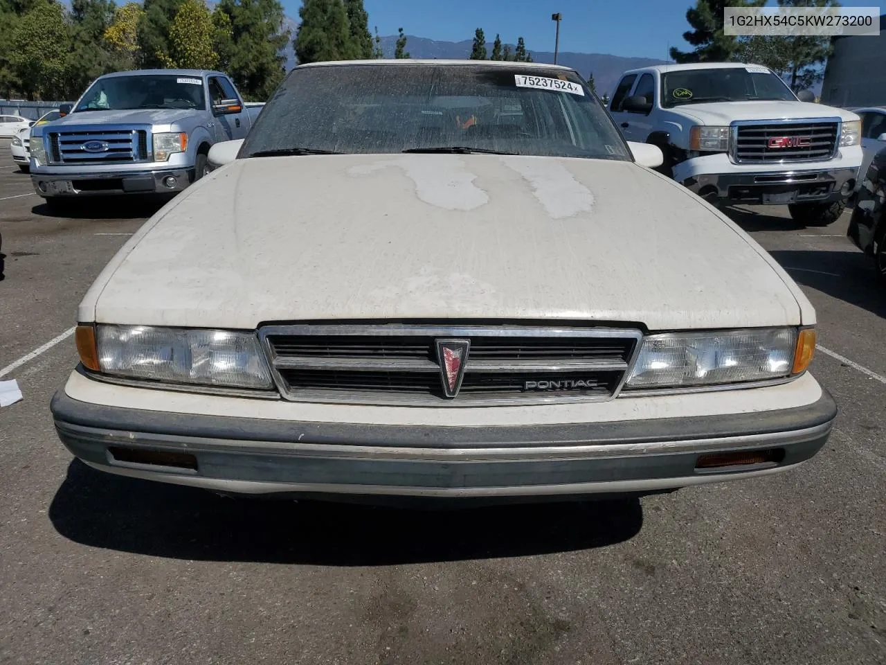 1G2HX54C5KW273200 1989 Pontiac Bonneville Le