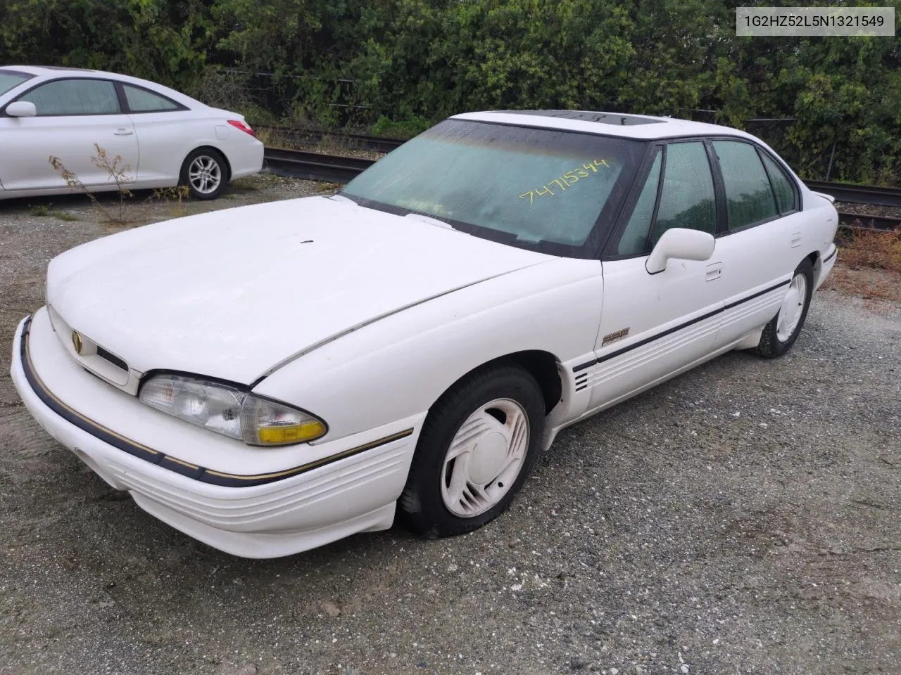 1992 Pontiac Bonneville Sse VIN: 1G2HZ52L5N1321549 Lot: 74715344