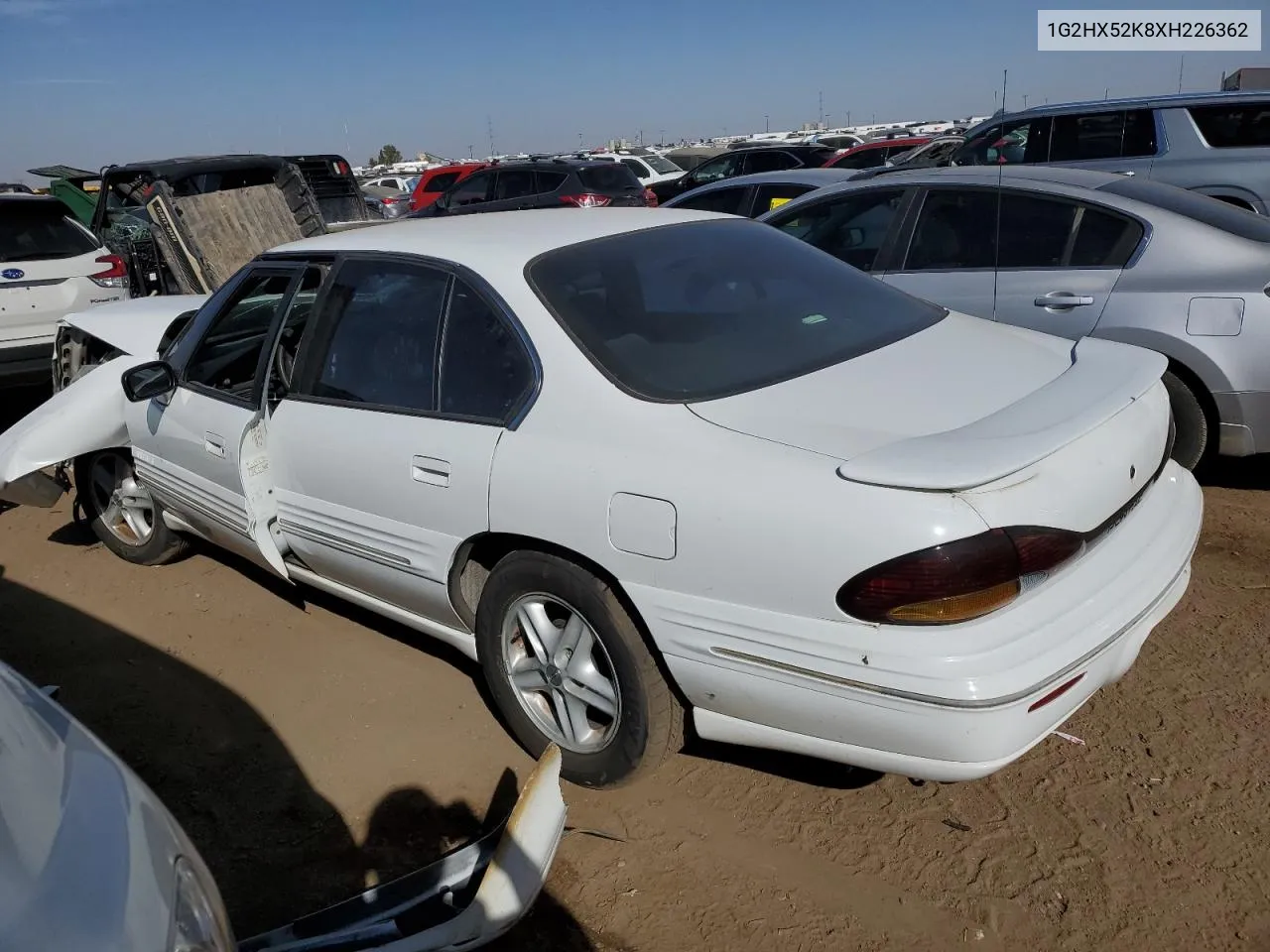 1999 Pontiac Bonneville Se VIN: 1G2HX52K8XH226362 Lot: 74248034