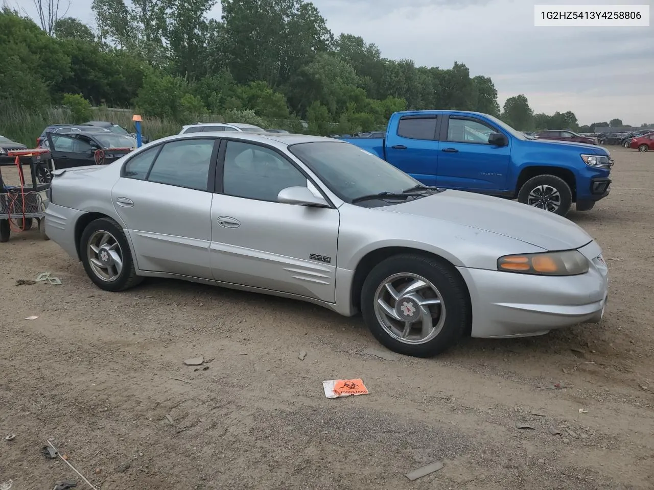 2000 Pontiac Bonneville Ssei VIN: 1G2HZ5413Y4258806 Lot: 57595854