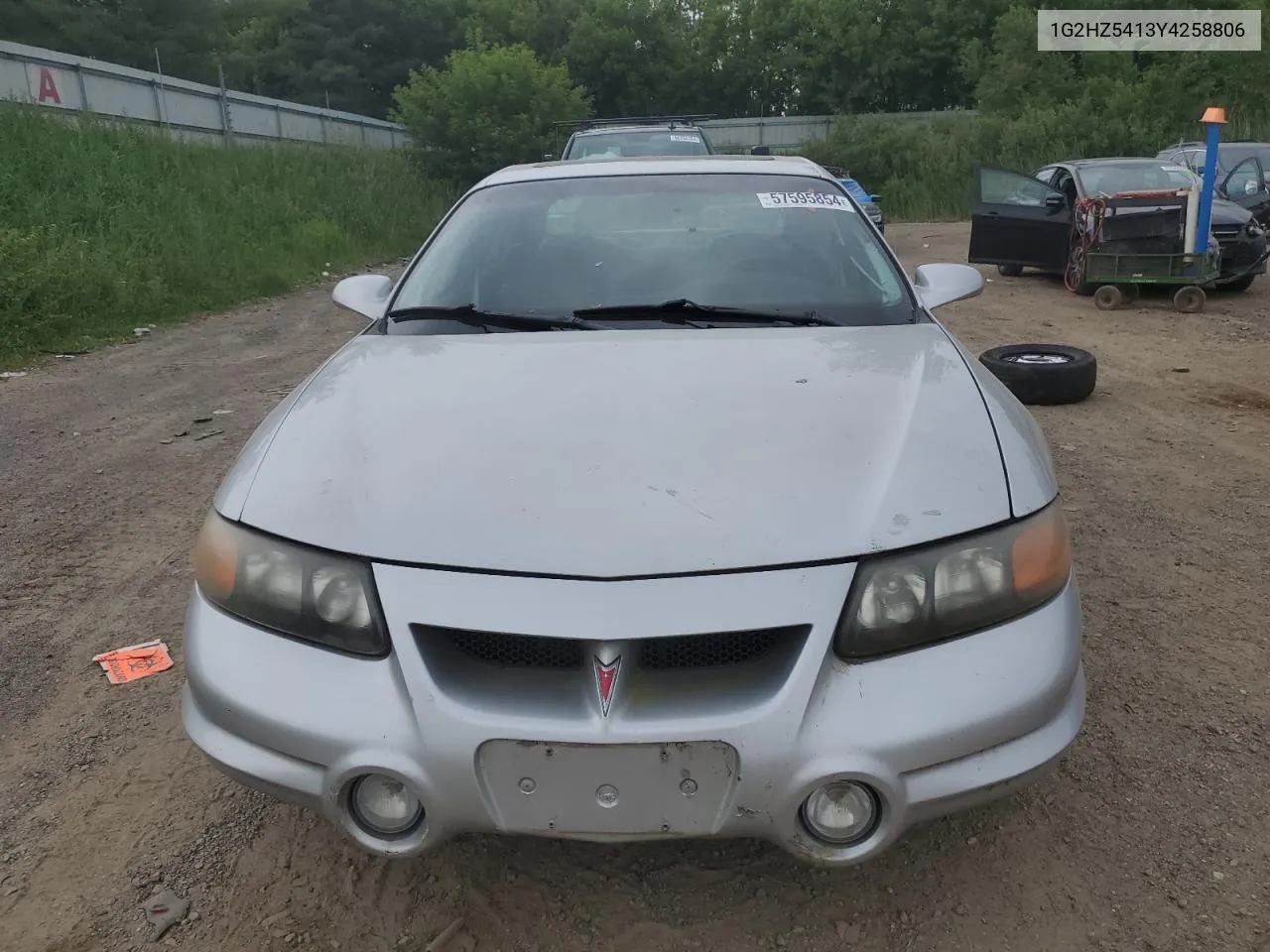 2000 Pontiac Bonneville Ssei VIN: 1G2HZ5413Y4258806 Lot: 57595854