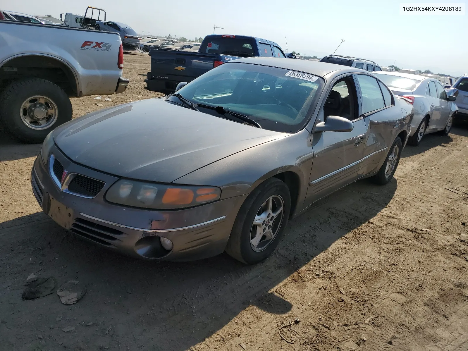 2000 Pontiac Bonneville Se VIN: 1G2HX54KXY4208189 Lot: 65588594