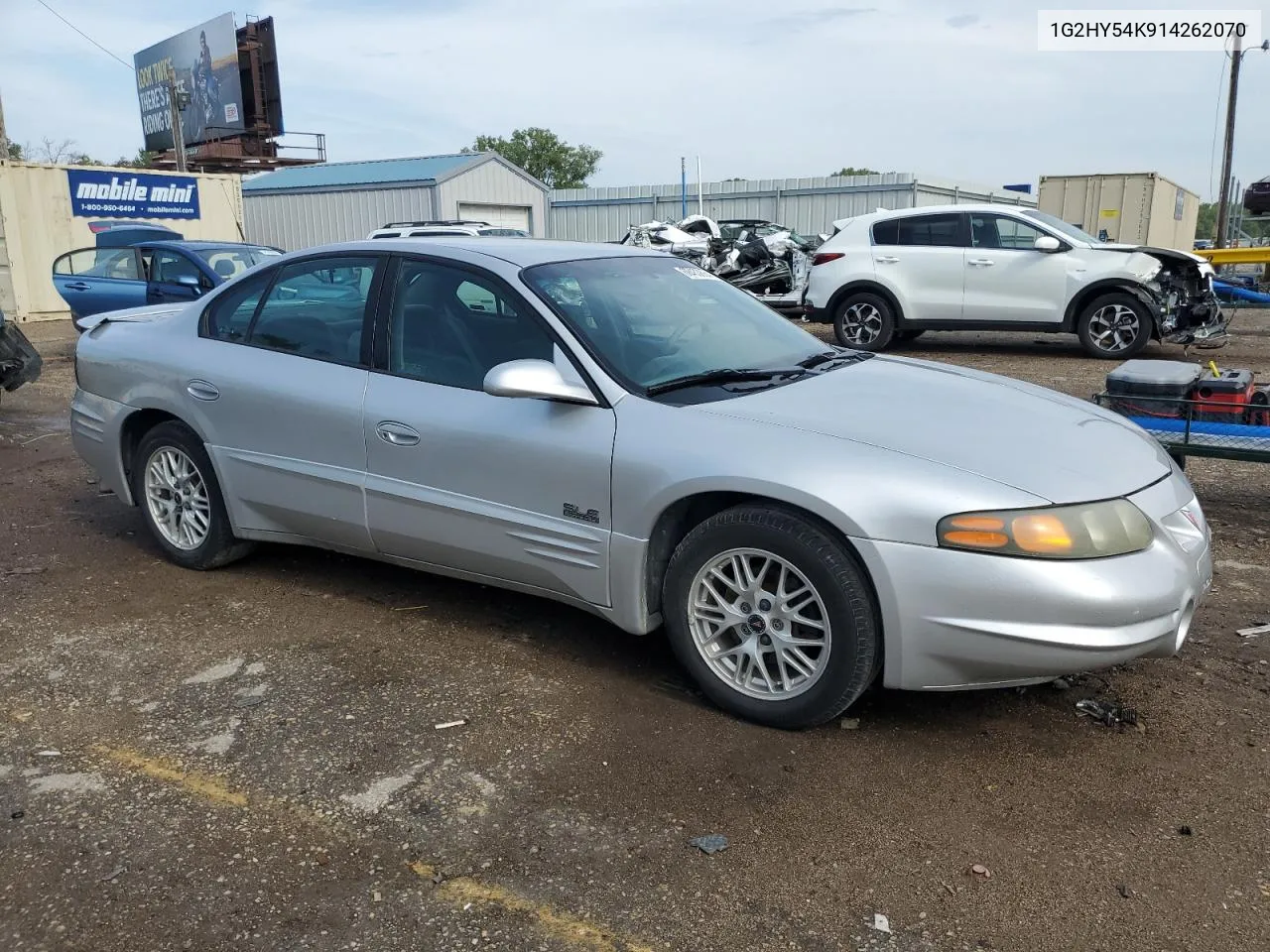 1G2HY54K914262070 2001 Pontiac Bonneville Sle