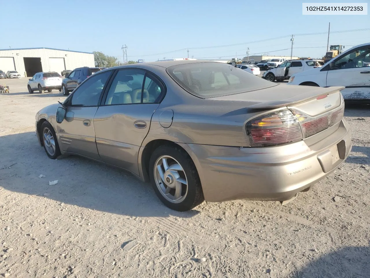 2001 Pontiac Bonneville Ssei VIN: 1G2HZ541X14272353 Lot: 74677534