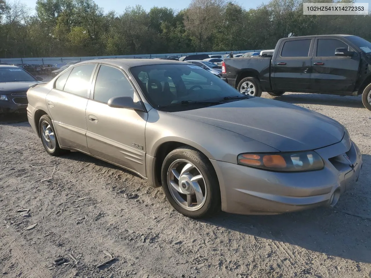 2001 Pontiac Bonneville Ssei VIN: 1G2HZ541X14272353 Lot: 74677534