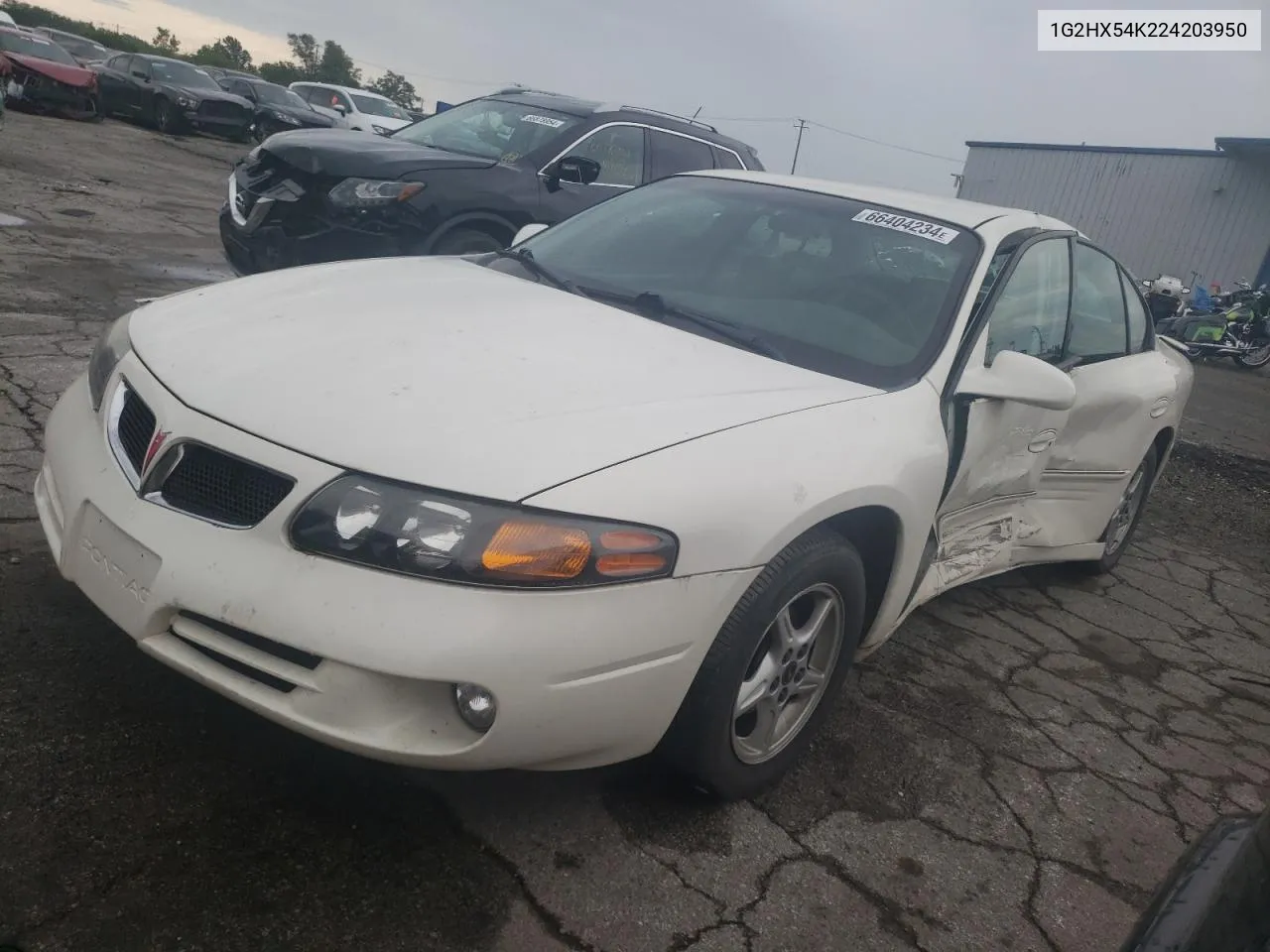 2002 Pontiac Bonneville Se VIN: 1G2HX54K224203950 Lot: 66404234