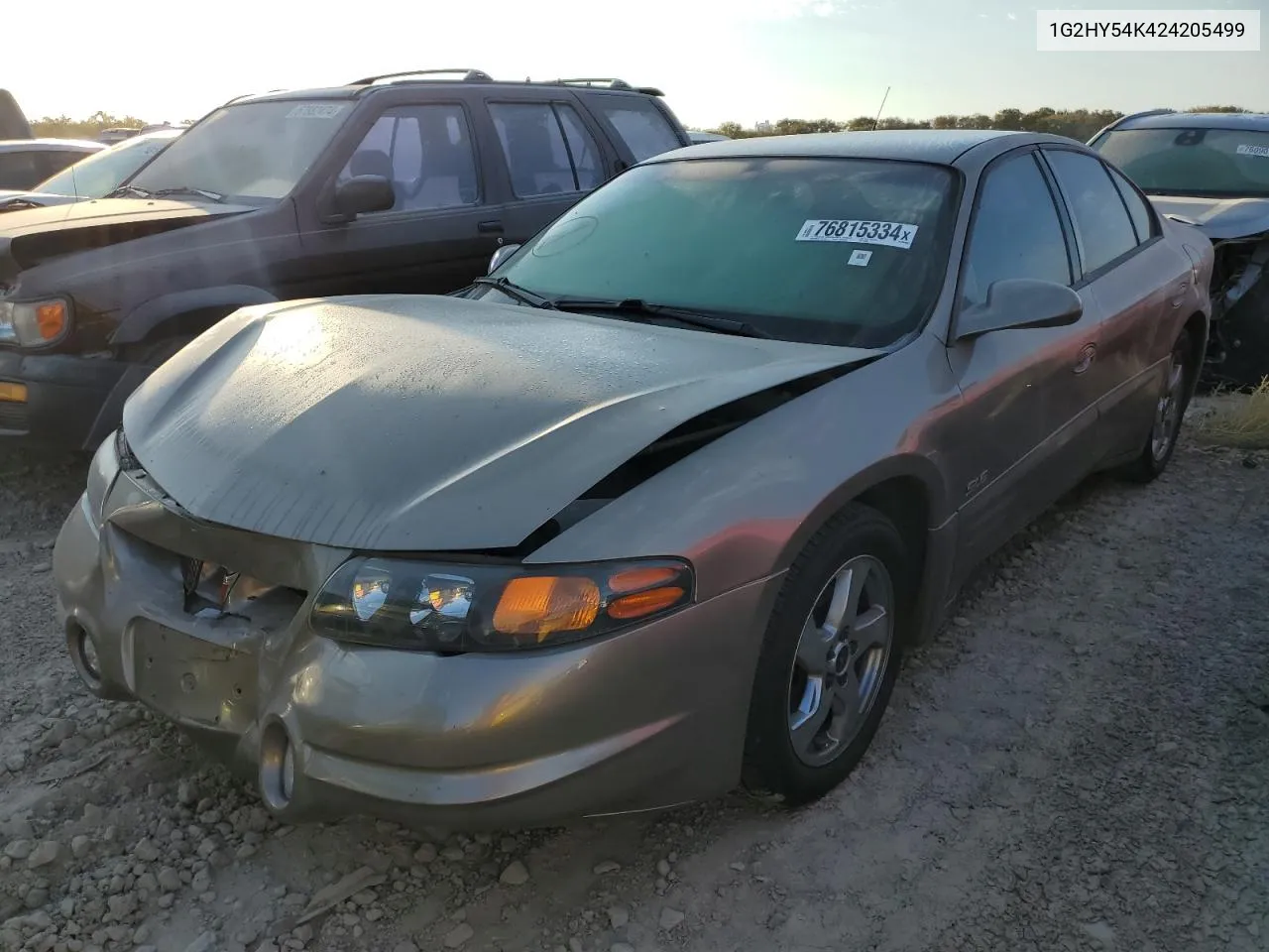 2002 Pontiac Bonneville Sle VIN: 1G2HY54K424205499 Lot: 76815334